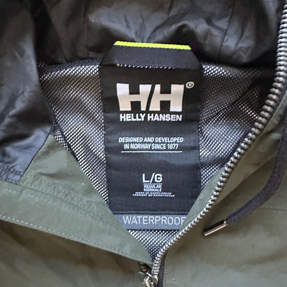 Helly Hansen Shell Waterproof Rain Jacket - image 2